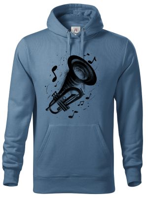 Fanfára osudu, trumpeta, černý tisk