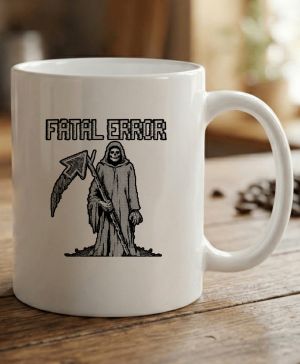 Fatal error, černý tisk