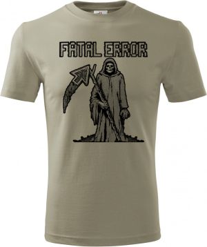 Fatal error, černý tisk