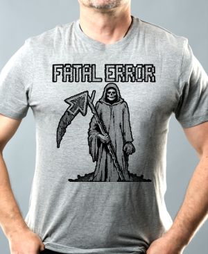 Fatal error, černý tisk