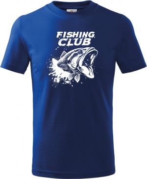 Fishing club, bílý potisk