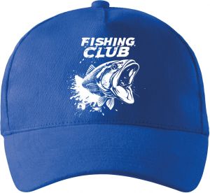 Fishing club, bílý potisk