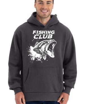 Fishing club, bílý potisk