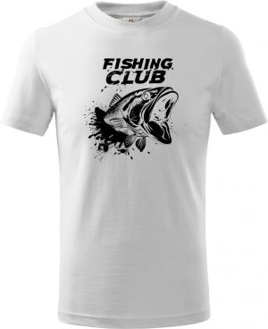 Fishing club, černý potisk