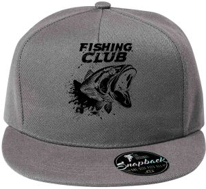 Fishing club, černý potisk