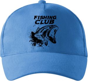 Fishing club, černý potisk