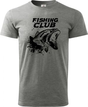 Fishing club, černý potisk