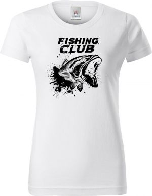 Fishing club, černý potisk