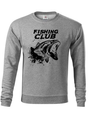Fishing club, černý potisk