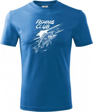 Fishing club, V2, bílý potisk