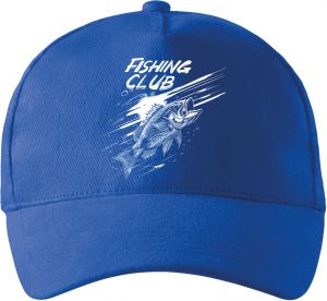 Fishing club, V2, bílý potisk
