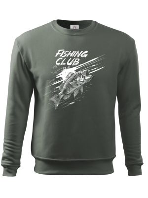 Fishing club, V2, bílý potisk
