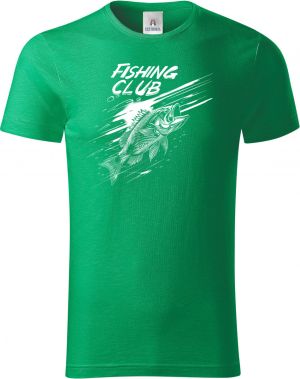 Fishing club, V2, bílý potisk
