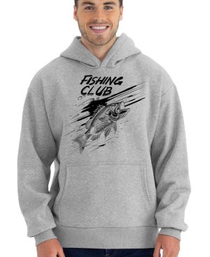 Fishing club, V2, černý potisk