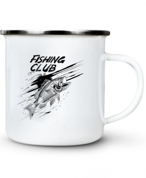 Fishing club, V2, černý potisk