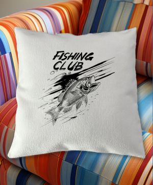 Fishing club, V2, černý potisk