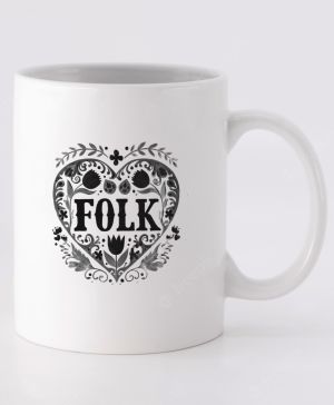 Folklor do srdce, černý tisk