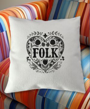 Folklor do srdce, černý tisk