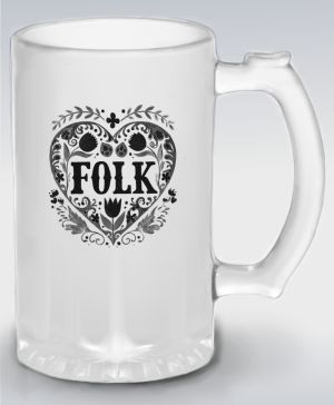 Folklor do srdce, černý tisk