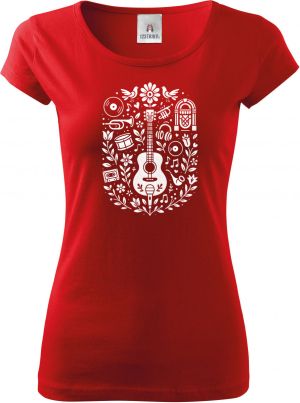 Folkloristův rytmus, V2, bílý potisk