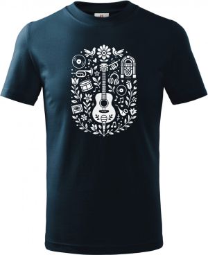 Folkloristův rytmus, V2, bílý potisk