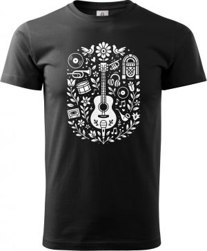 Folkloristův rytmus, V2, bílý potisk