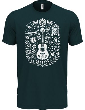 Folkloristův rytmus, V2, bílý potisk