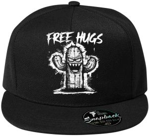 Free hugs, bílý potisk