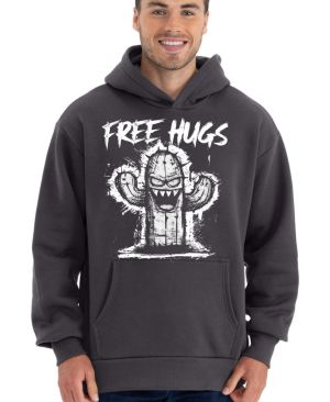 Free hugs, bílý potisk