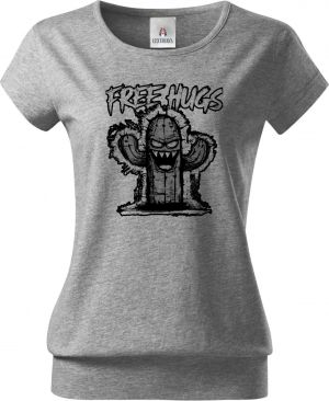 Free hugs, černý potisk