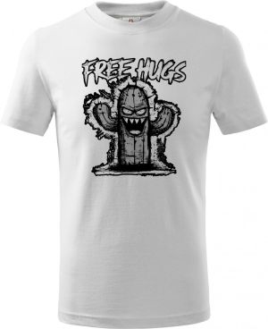 Free hugs, černý potisk