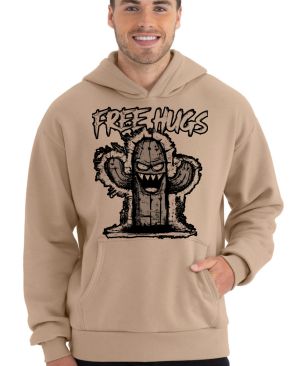 Free hugs, černý potisk