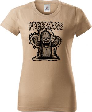 Free hugs, černý potisk