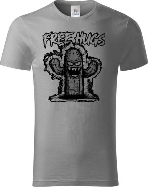 Free hugs, černý potisk