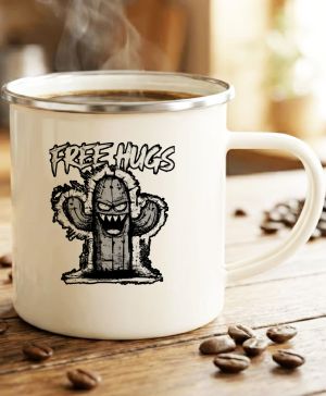 Free hugs, černý potisk