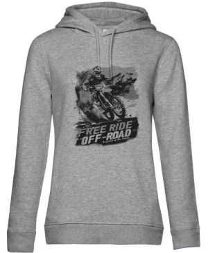 FREE RIDE. Enduro, Motocross, černý potisk