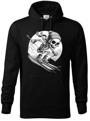 Freeride Smrtka,bílý potisk