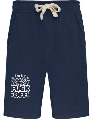 Fuck off kočka, bílý tisk