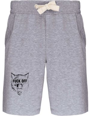 Fuck off vlk,V2, černý tisk