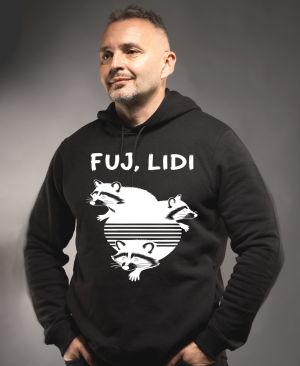 Fuj, lidi, bílý potisk