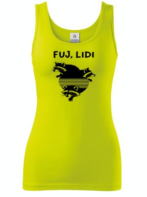 Fuj, lidi, černý potisk