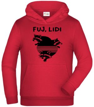 Fuj, lidi, černý potisk