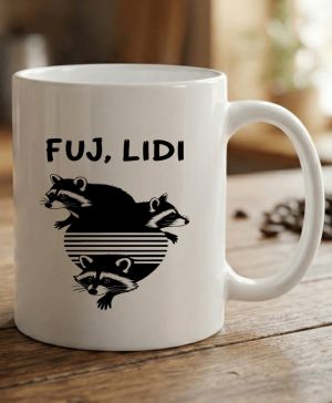 Fuj, lidi, černý potisk