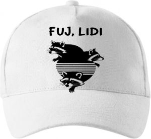 Fuj, lidi, černý potisk