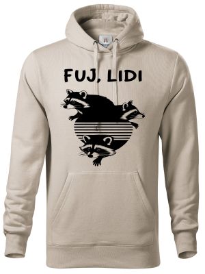 Fuj, lidi, černý potisk