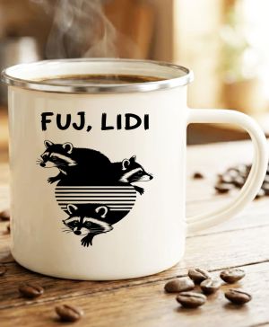 Fuj, lidi, černý potisk