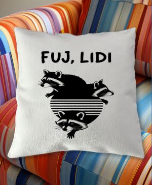 Fuj, lidi, černý potisk