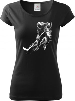 Galaktický hokej, bílý potisk