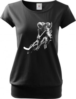 Galaktický hokej, bílý potisk