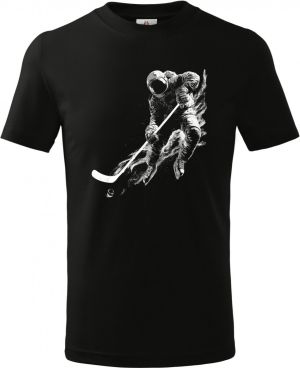 Galaktický hokej, bílý potisk